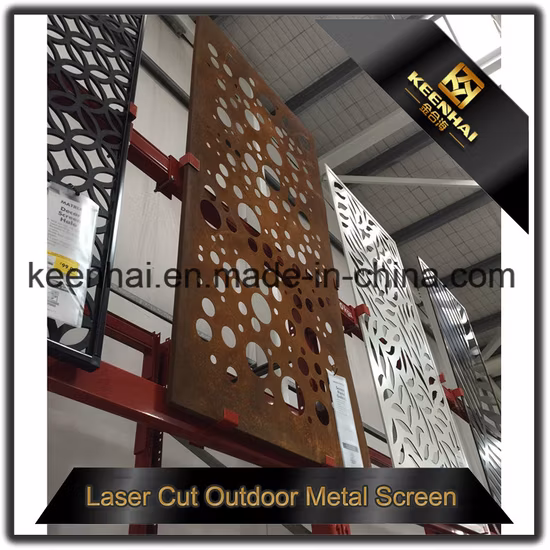 装飾的な外装の穴あき壁クラッディングアルミニウムパネルファサード壁パネル (KH)
